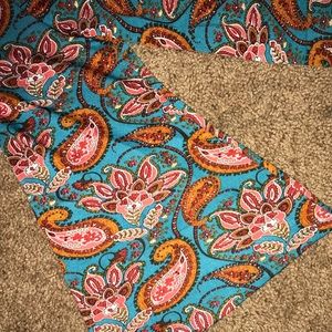 Girls bell sleeved Paisley Top